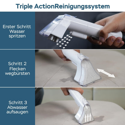 WECLEAN C2 Waschsauger Teppich- und Polsterreiniger