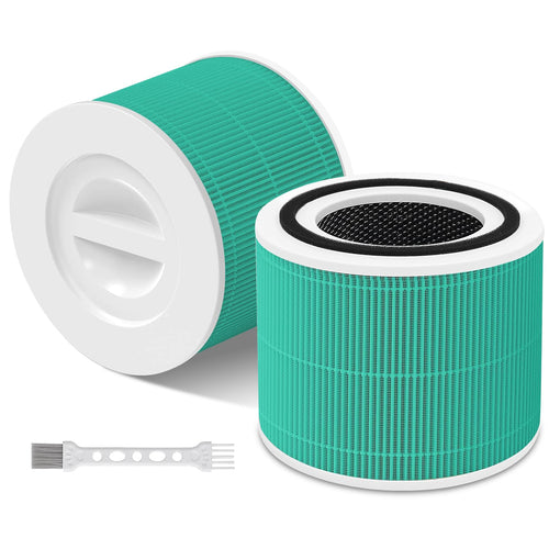 Fishoney Ersatzfilter für LEVOIT Core 300S, HEPA & Aktivkohle, 2 Stück