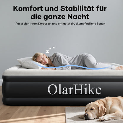 OlarHike Luftmatratze selbstaufblasend 140x200 cm, 2 Personen
