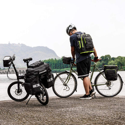 BAIGIO Fahrradtasche 3-in-1 wasserdichte Gepäckträgertasche 75L