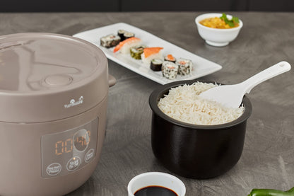 Yum Asia Tsuki Mini-Reiskocher 0.45L Keramikschüssel - Pebble Grey