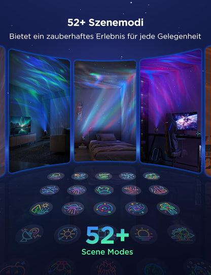 Govee LED Polarlicht Projektor - Smart RGBW Matter