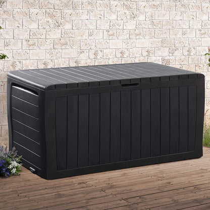 Deuba Gartenbox Auflagenbox Kissenbox 270L - Anthrazit