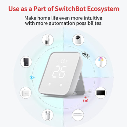 SwitchBot Hub 2 – WLAN Thermometer Hygrometer IR Hub Matter