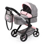 Bayer Design Xeo Puppenwagen wandelbar als Puppenjogger 17033AA. Modular für Puppentransport und realistisches Rollenspiel.