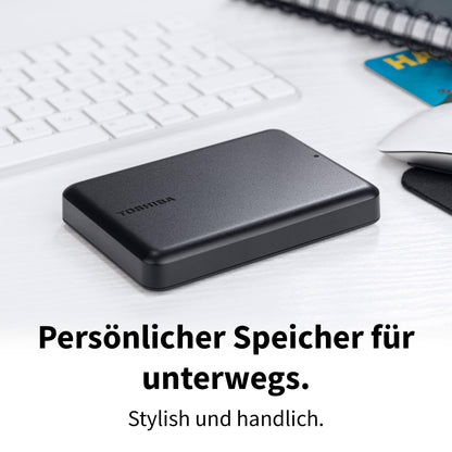 TOSHIBA Canvio Partner 2.5'' Externe Festplatte 4TB USB 3.2