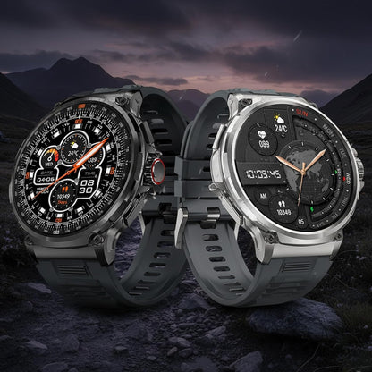 Deedlite Zeus 2.0 Smartwatch Herren mit 1,85-Zoll-Display, Bluetooth