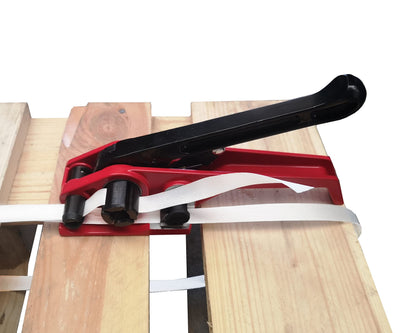 Kortpack Umreifungsset 16mm Polyester Komplett m. Abroller/Spanner