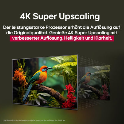 LG 55NANO80A6B 55 Zoll (139 cm) 4K NanoCell AI TV mit webOS 25
