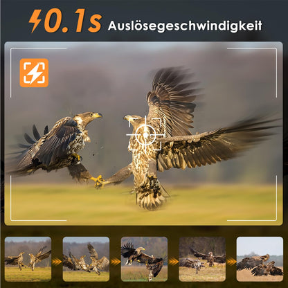 MAXDONE PH970S Wildkamera WLAN mit Solar, 4K 64MP und Nachtsicht