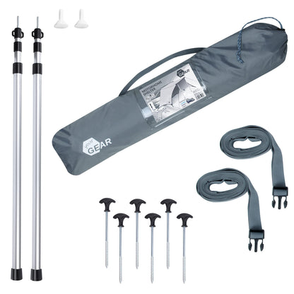 yourGEAR Tropea Motorhome Tarp Sonnensegel mit Seitenwänden