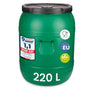 Garronda Weithalsfass 220 Liter HDPE mit Deckel grün GD-0078 aus grünem Kunststoff