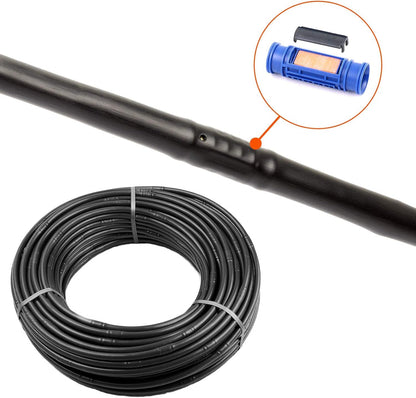 Sellnet Tropfrohr 16 mm 50 m druckkompensiert 40-teiliges Set