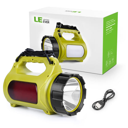 Lepro LED Handscheinwerfer 1000 Lumen, wiederaufladbar mit Powerbank