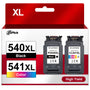 CanPick PG-540 XL CL-541 XL Multipack Druckerpatronen Schwarz Color, 2er-Pack Tintenpatronen
