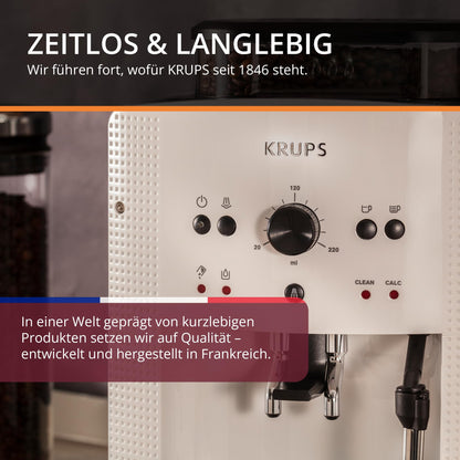 KRUPS Arabica Picto EA810570 Kaffeevollautomat - Weiss