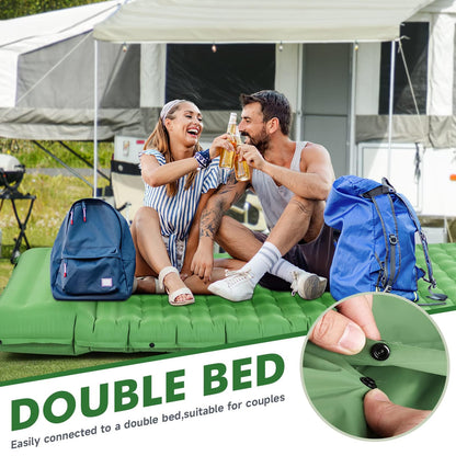 HiiPeak Isomatte Ultraleicht, aufblasbare Campingmatte mit Fusspumpe