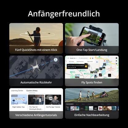 DJI Mini 3 Drohne – Faltbare 4K HDR Kameradrohne unter 249 g