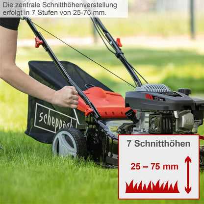 Scheppach RM420 Rasenmäher 3in1 – 42 cm Schnittbreite