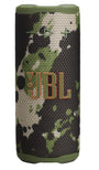 JBL Grip Bluetooth Lautsprecher, IP68, AI Sound Boost, Camouflage, kompakte tragbare Bauform mit integriertem Umgebungslicht