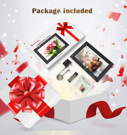 Frameo WLAN Digitaler Bilderrahmen – 10,1 Zoll HD IPS 32GB