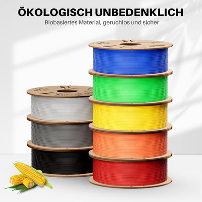 ELEGOO PLA+ 3D Drucker Filament 1,75 mm Weiss 4 kg