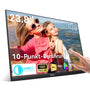 ScreenFlex Tragbarer Touchscreen Monitor - 23.8 Zoll FHD. Rechteckiger, schwarzer Monitor. Bietet mobiles Touch-Display zur Erweiterung der Arbeitsfläche.