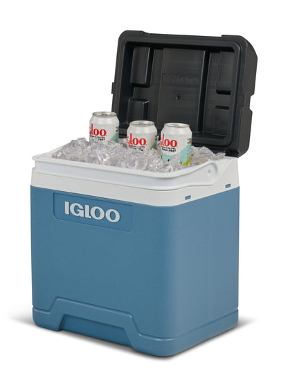 Igloo IP27 Kühlbox 27 L – passive Isolierbox in Ice Blue
