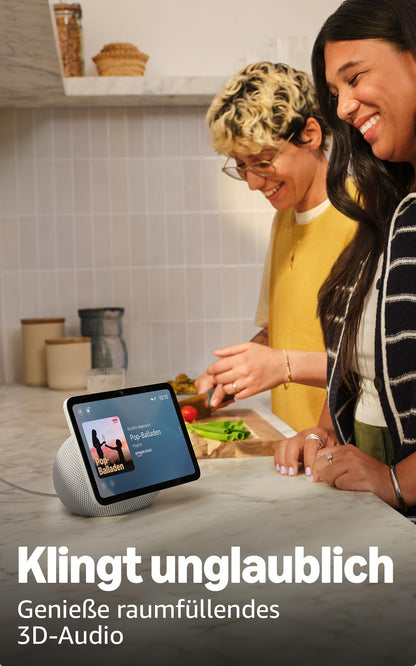 Amazon Echo Show 8 Smart Display mit 8,7-Zoll-HD-Touchscreen, Weiss
