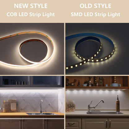 BENLUN 24V CCT COB LED Streifen Dimmbar 20M - 2700K-6500K weiss