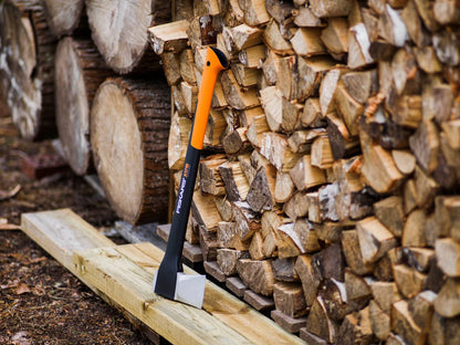 Fiskars Spaltaxt X17-M, 60 cm – mit Klingen-/Transportschutz