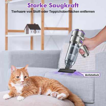 Micisty ST-6659Plus 4-in-1 Akku-Handstaubsauger, 28000 Pa, kabellos