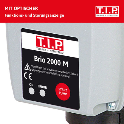 T.I.P. Pumpensteuerung BRIO 2000 M elektronisch mit Trockenlaufschutz
