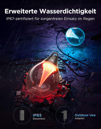 Govee RGBWIC Lichterkette Aussen 15M - Smart LED