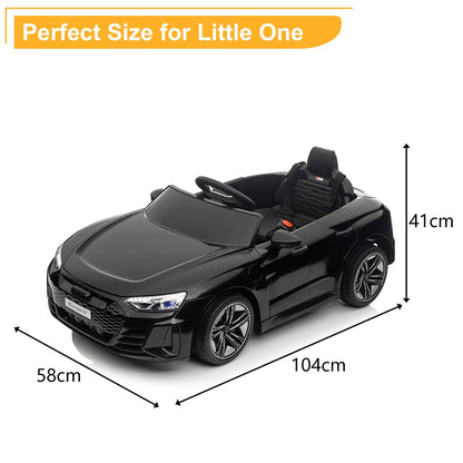LEADZM Elektro Kinderauto mit Fernbedienung – Schwarz