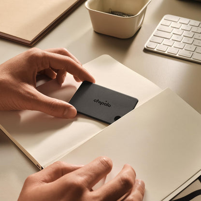 Chipolo CARD Wallet-Tracker, Bluetooth, wiederaufladbar, IP67