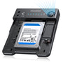 GRAUGEAR Bidirektionale Clone Station für M.2 & 2.5"/3.5" SSDs/HDDs, schwarze Box. Klonen ohne PC.