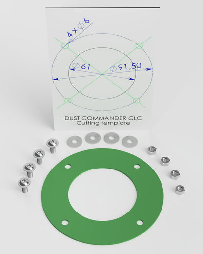 DUST COMMANDER CLC Zyklon-Staubabscheider aus Polypropylen