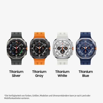 Samsung Galaxy Watch Ultra (2025) Smartwatch LTE, 47 mm, Titanium Gray