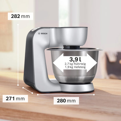 Bosch MUM56340 Serie 4 Küchenmaschine - 900W Anthrazit