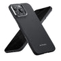 pitaka Ultradünne Aramidfaser Handyhülle iPhone 16 Pro - Schwarz/Grau. Schlanke schwarz-graue Hülle schützt das iPhone 16 Pro.
