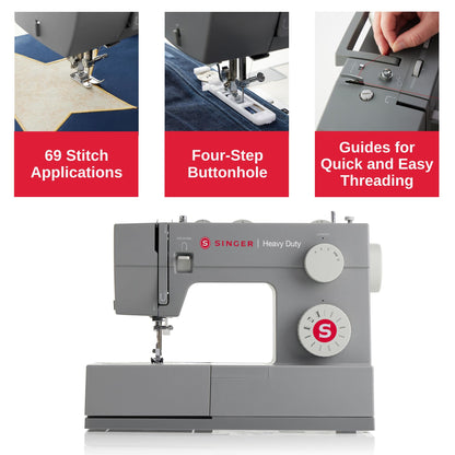 Singer 4411 Nähmaschine Heavy Duty - Hohe Geschwindigkeit