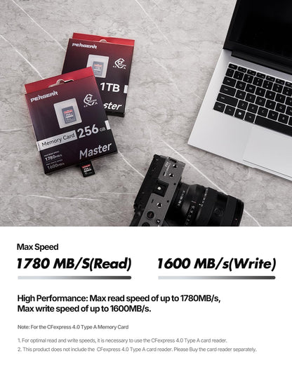 Pergear CFexpress 4.0 Typ A Master Series Speicherkarte - 512GB