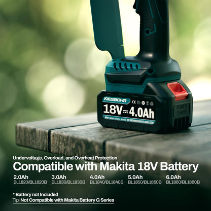 KIESBOHR CSE002 Mini Akku Kettensäge 15cm – Makita 18V kompatibel