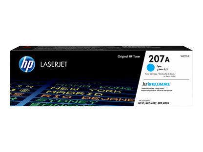 HP 207A Original Toner 4er-Pack W2210A-W2213A für Color LaserJet Pro