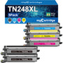 MYCARTRIDGE TN248XL Toner – Kompatibel Multipack 5-Stk. Farbige Tonerkartuschen. Für scharfe Drucke im Laserdrucker.