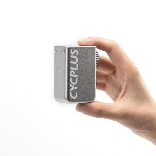 CYCPLUS AS2 Tiny E-Pump, elektrische Fahrradpumpe, 100 PSI, silber – kompakte Minipumpe für Schrader- und Presta-Ventile