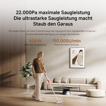 Xiaomi P30 kabelloser Staubsauger mit 22 kPa und 40 Min. Laufzeit