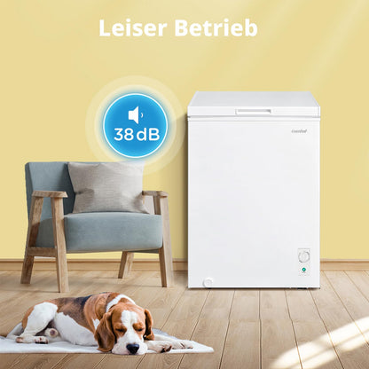 Comfee Gefriertruhe 99 L, Inverter-Kompressor, 38 dB, 4-Sterne