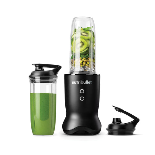 nutribullet Ultra NB1206MB Smoothie-Mixer 1200W – Grau. Grauer Standmixer mixt Zutaten zu nahrhaften Smoothies.